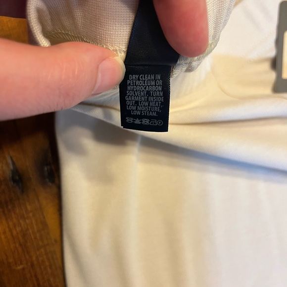 NWT!!! St John Cream Colored High Waist Wide Leg Soft Pants - Picture 9 of 11